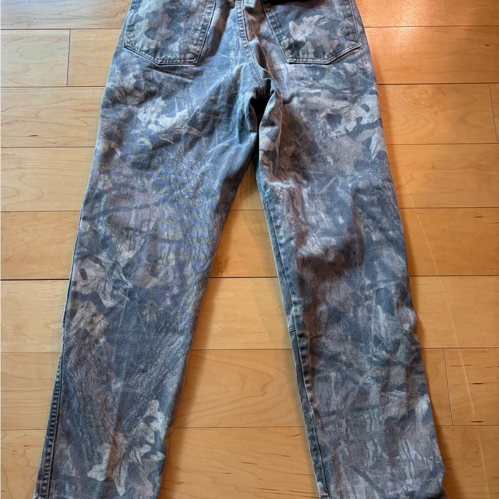 Wrangler 30x30 camo camouflauge distressed double knee pants men’s - Picture 2 of 11
